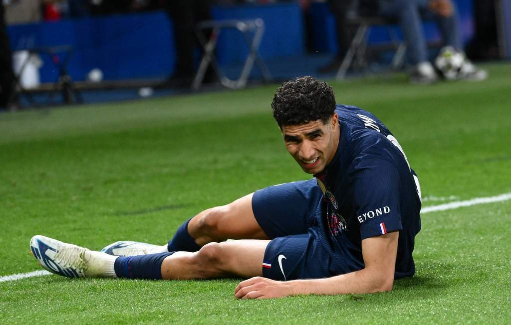 Hakimi Cedera Paha, Absen Bela PSG Hadapi Bayern di Semifinal