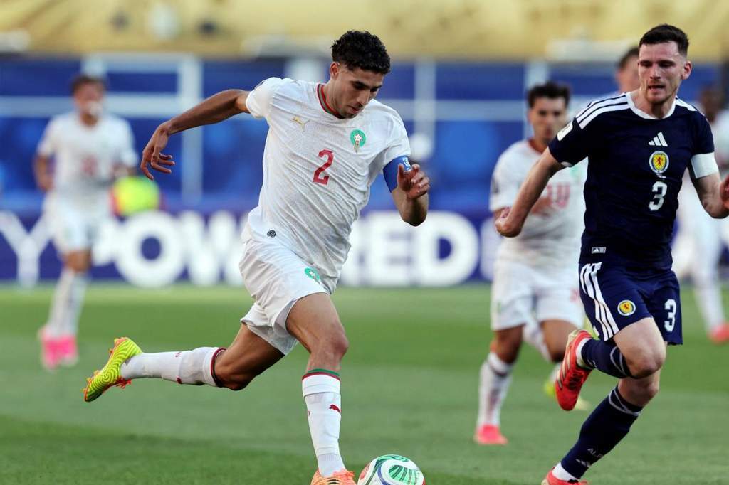Piala Dunia 2026: Achraf Hakimi Disoraki Suporter Skotlandia
